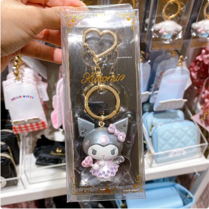 Kuromi Angel Keychain
