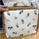 Snoopy Travel Pouch Brown