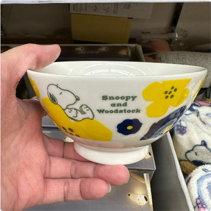 Snoopy Mini Bowl Ceramic Flower