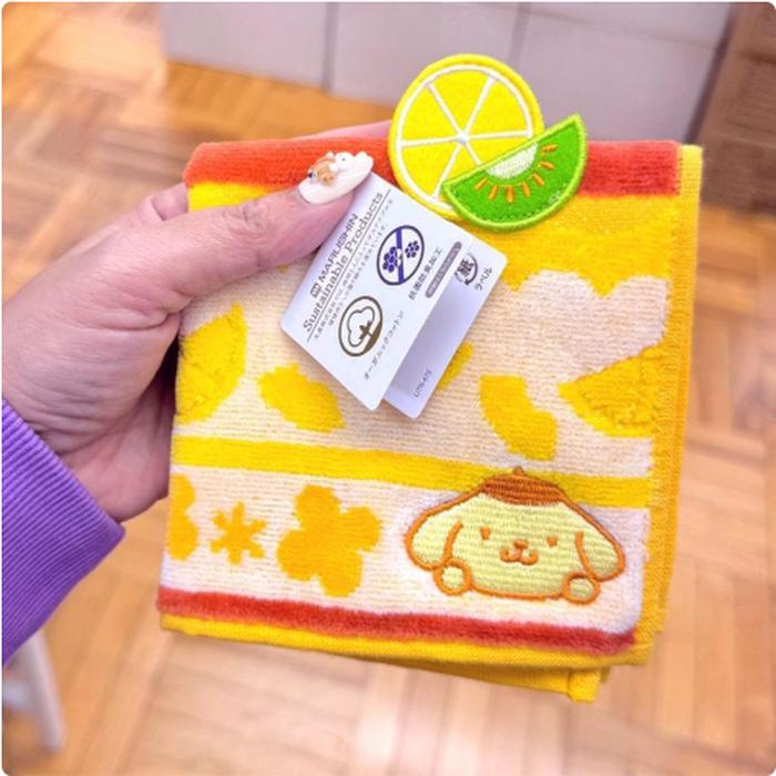 Hand Towel Sanrio Pompompurin @Each