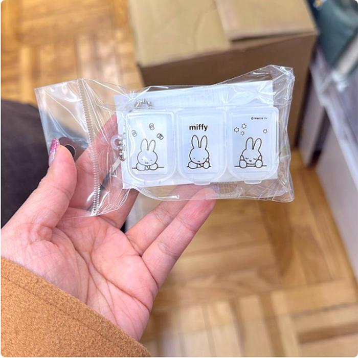 Miffy Pillcase Keychain 