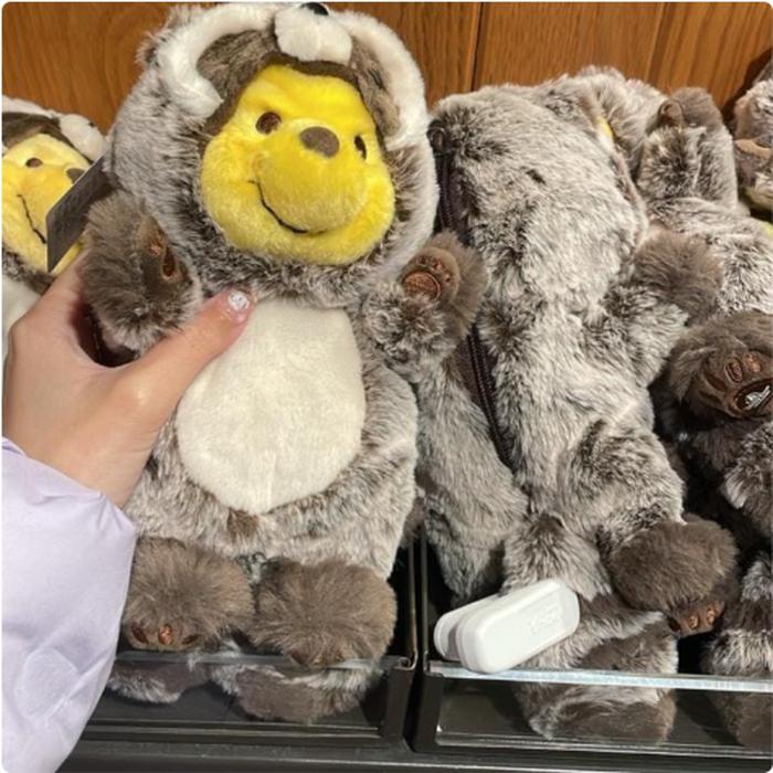 Pencil Case Raccoon Pooh