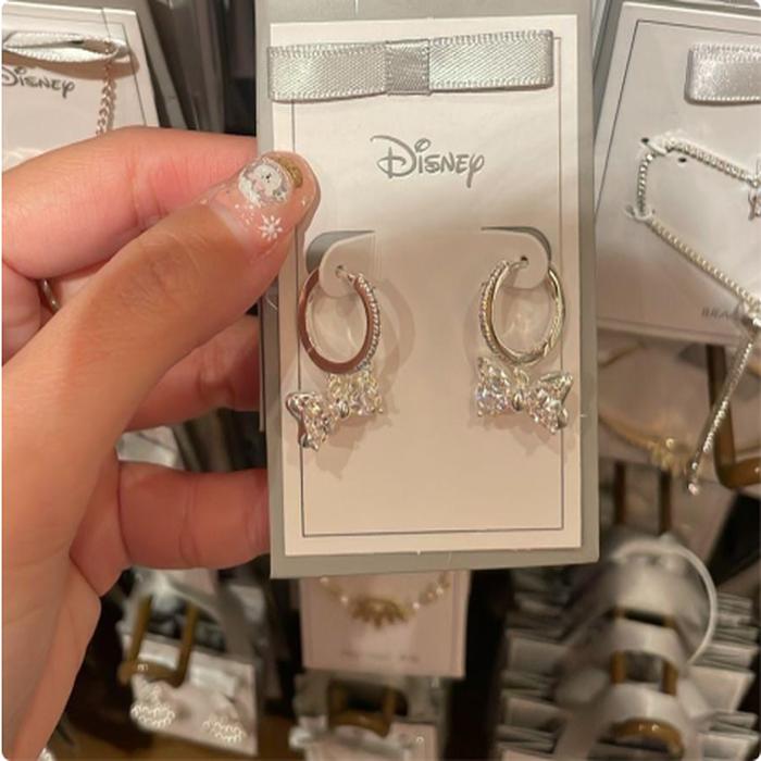 Earring Minnie Ribbon