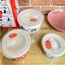Ceramic Bowl with Lid (Lid up to 140 ° C)