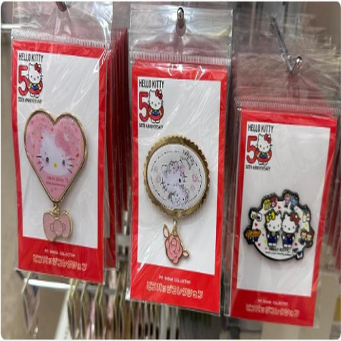 Hello Kitty Badge Pin