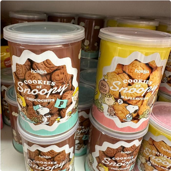 Hokka Cookies Snoopy Tin Tin 