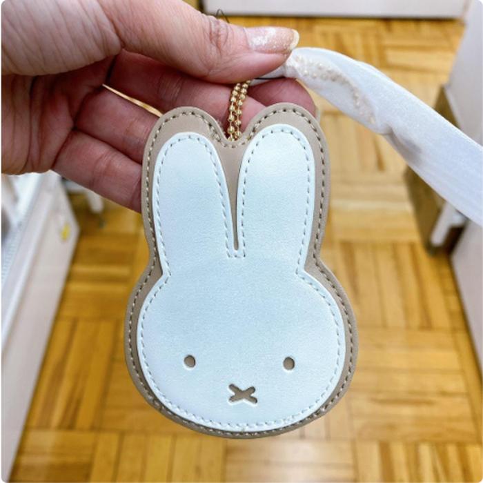 Miffy keychain Synthetic Leather Material