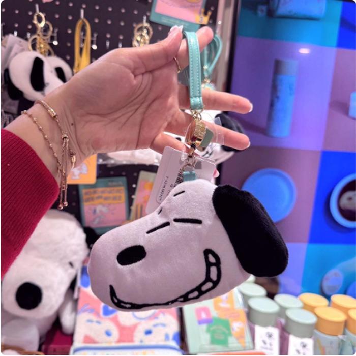 Face Pass Case Snoopy 