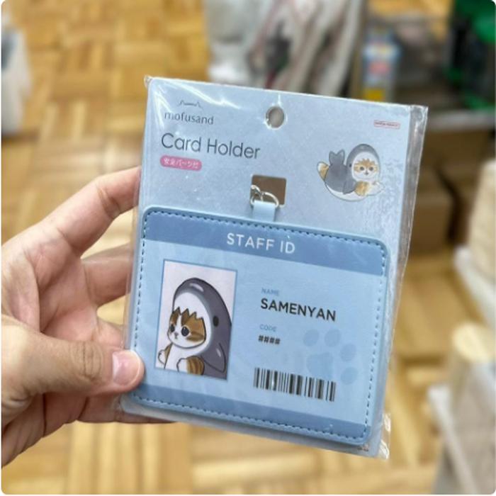 Mofusand Blue's Card Holder