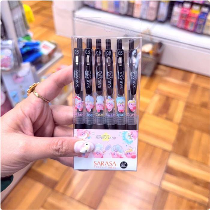 Kirby BallPoin Sarasa Set 5 Pcs Contents
