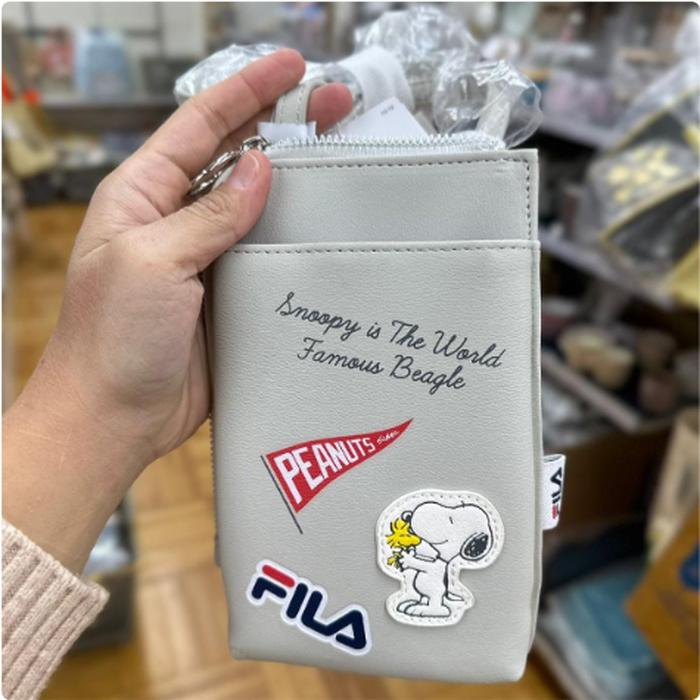 Fila X Snopopy Shoulder Bag Gray