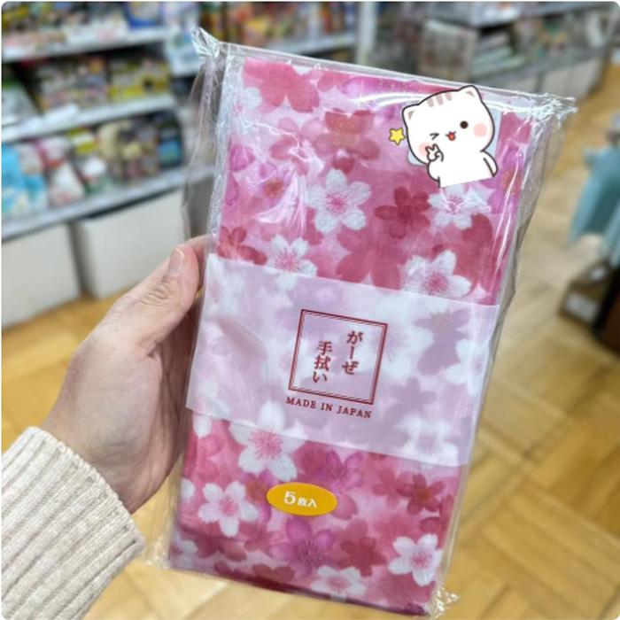 Tenugui size 88 x 35 cm Sakura