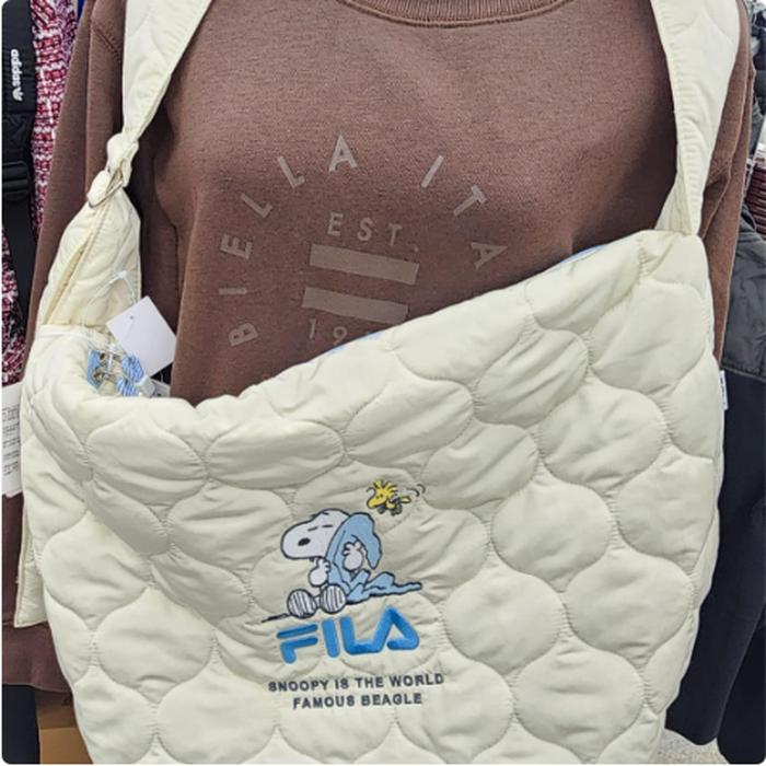 Fila X Snoopy - Slingbag White Big 