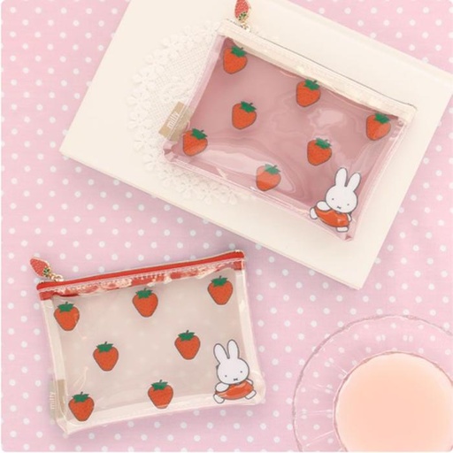 [1/26/2025-13:08-310] PVC MIFFY pouch 🍓 Size 9.5x13.5 cm 