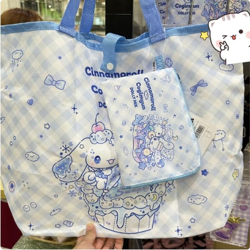 [24/1/2025-11.47-350] Cinnamoroll Shopping Bag With Pouch
