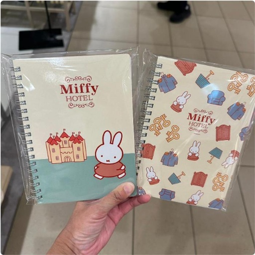 [24/1/2025-17.57-100] Miffy Hotel B6 Ring Note Book