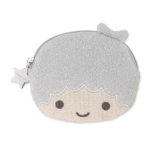 [3/4/2025-16:19-560] Kiki Face Shape Flat Pouch Saxe Silver