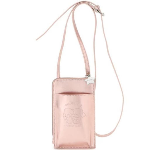 [3/4/2025-16:36-710] Kiki & Lala Metallic Synthetic Leather Mini Shoulder Bag Pink