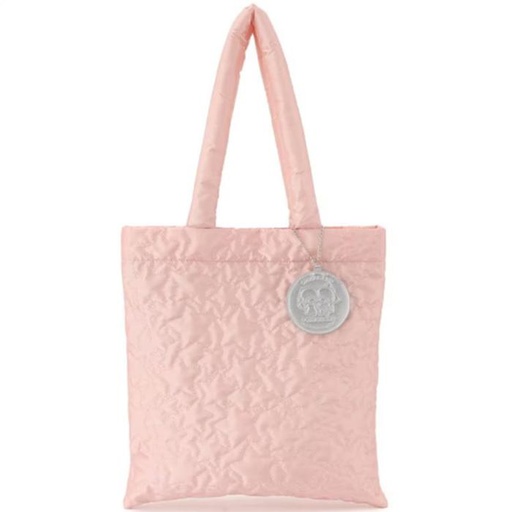[3/4/2025-16:40-785] Kiki & Lala Star Quilted A4 Tote Bag Uk 38 X 35 Cm Pink