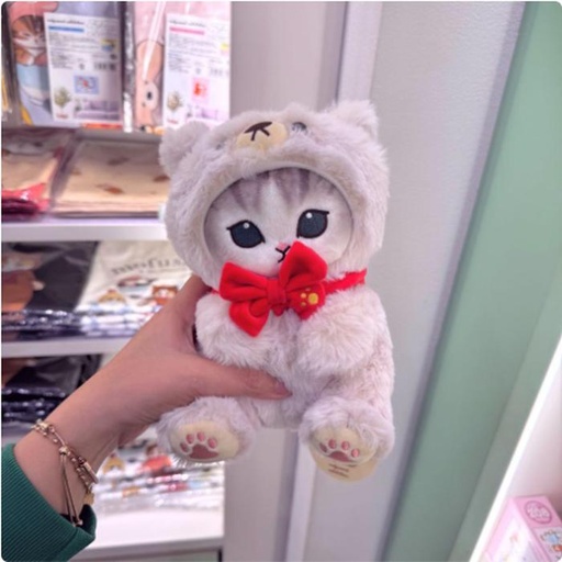 [3/4/2025-16:58-470] Mofusand Teddy Bear Cat Plush Ivory