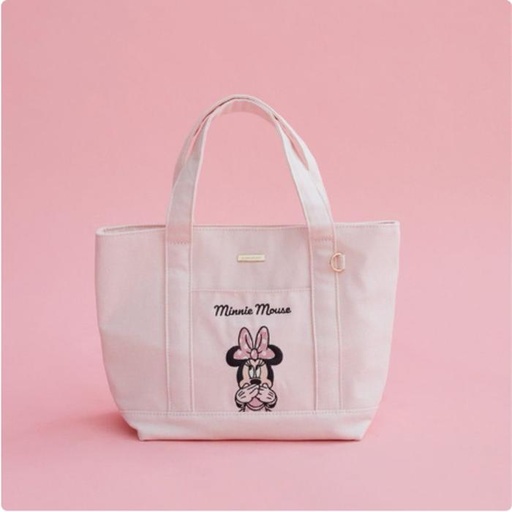 [3/4/2025-20:32-None1300] Maison De Fleur X Minnie Mouse 2way Tote Bag Light Pink 
