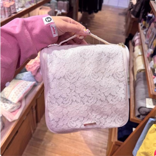 [3/5/2025-20:25-670] Afternoon Tea Lace Hanging Pouch White