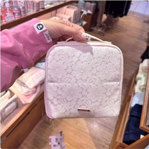 [3/5/2025-20:54-670] AfternoonTea Lace Makeup Pouch, get Glass White