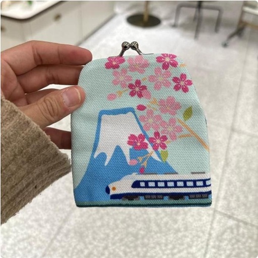 [3/6/2025-16:22-305] Ayanokoji Gamaguchi Pouch Mountain Fuji Shinkansen