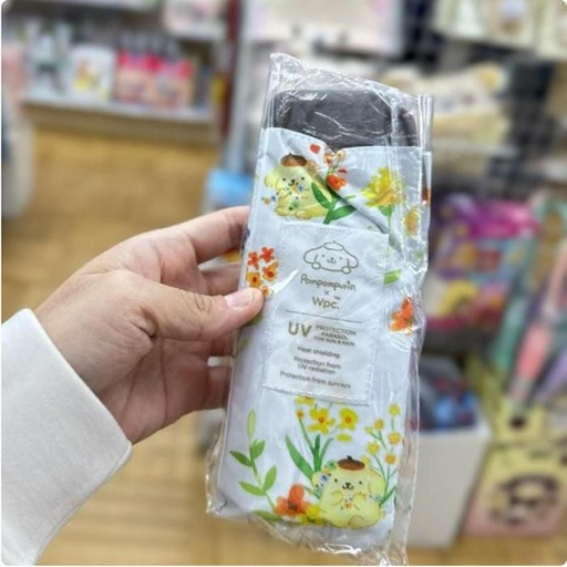 [3/6/2025-18:02-455] Wpc X Sanrio Pompompurin Umbrella Folding Uv Protection