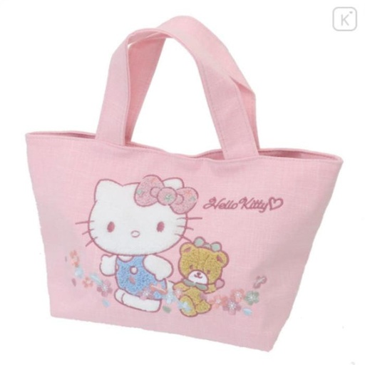 [3/6/2025-20:34-525] Hello Kitty Sagara Embroidery Tote Bag Uk 20 X 34 X 12 Cm 