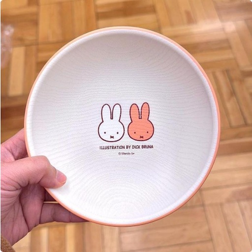 [3/7/2025-13:01-265] Miffy Small Pink Plate, Diameter 15 Cm