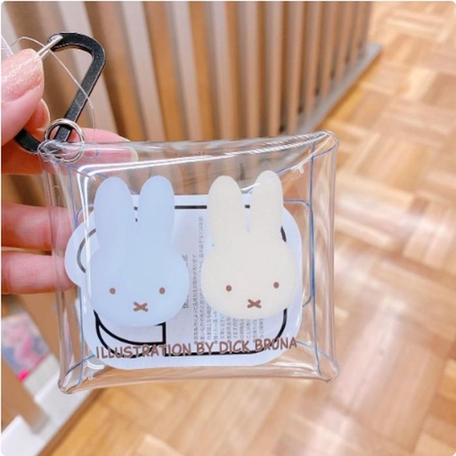 [3/7/2025-13:16-125] Miffy Carabiner Clear Case Beige