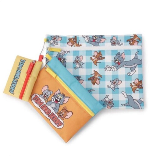 [3/7/2025-19:05-320] Tom & Jerry Pouch Set 3 Pcs 