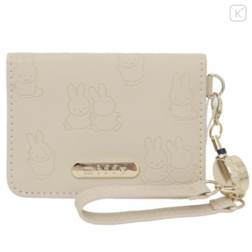 [3/7/2025-19:16-470] Miffy Bifold Pass Case Beige 