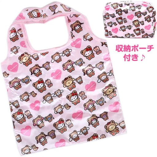 [3/8/2025-16:49-230] Sanrio Characters Eco Bag With Pouch