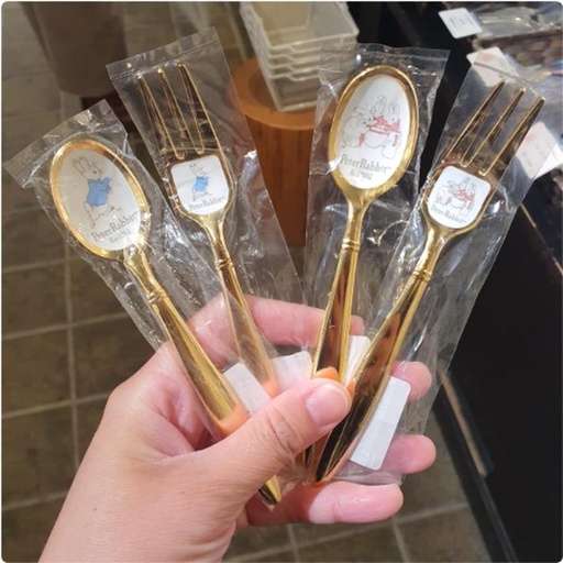[3/11/2025-15:31-395] Spoon Fork Cake Set Peter Rabbit (get 1 Fork 1 Spoon)