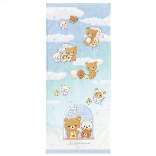 [3/12/2025-09:19-310] Rilakkuma Rainy Days Face Towel