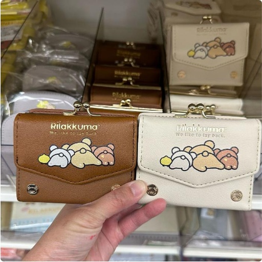 [3/12/2025-11:17-680] Rilakkuma Wallet Brown / White @each