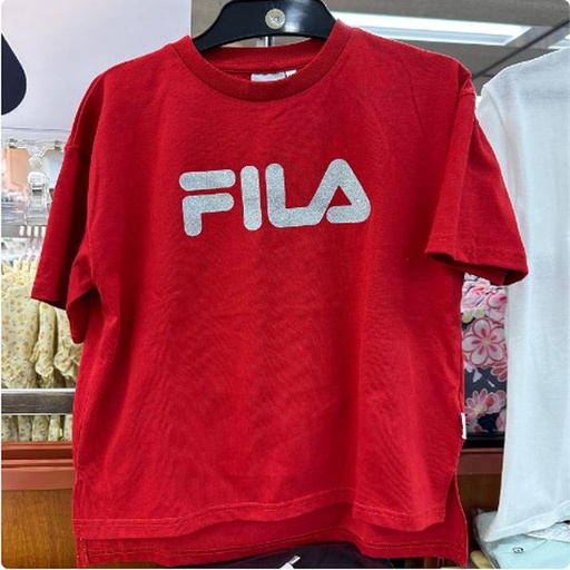 [3/12/2025-11:55-490] Fila Red Plain Children's Tshirt Size 140 Cm 