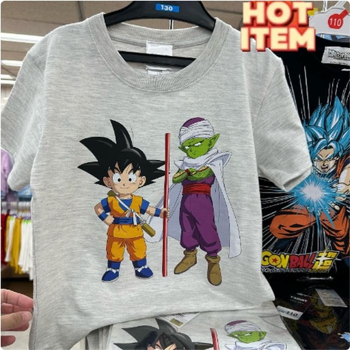 [3/12/2025-12:31-490] Dragonball Gray Size Children's Tshirt 130 /150 Cm 