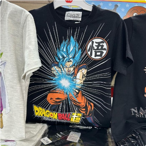 [3/12/2025-12:31-490] Dragonball Black Children's Tshirt 110 /130 /150 Cm 