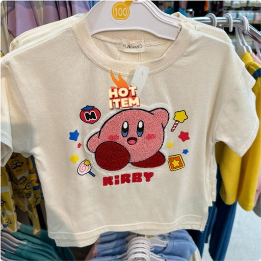[3/12/2025-12:49-100] Kirby White Children's Tshirt 100 - 130 Cm 