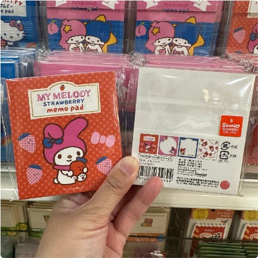[3/12/2025-15:35-None85] My Melody Strawberry Memo 