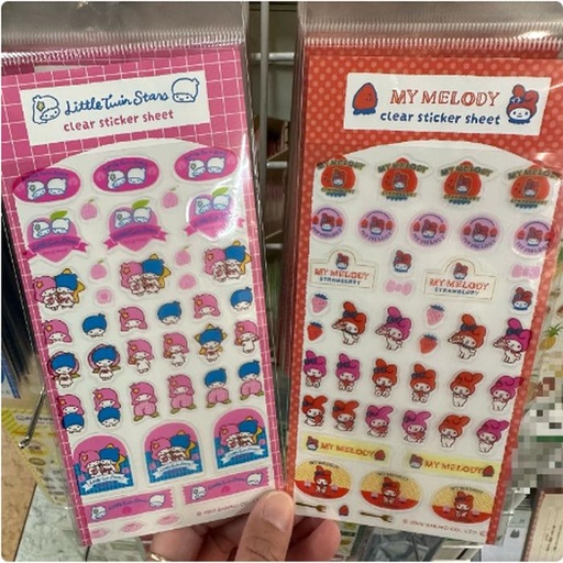 [3/12/2025-15:51-None65] Lts / My Melody Clear Sticker Sheet Fruits 