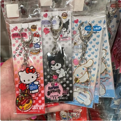 [3/12/2025-18:21-100] Keychain Acrylic Hello Kitty / Kuromi / Cinnamoroll Osaka