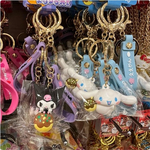 [3/12/2025-18:25-240] Keychain Mascot Kuromi / Cinnamoroll Takoyaki