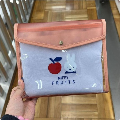 [3/12/2025-21:02-340] Multi Pouch Miffy Fruits Pink