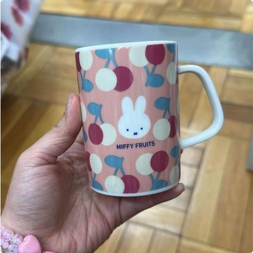 [3/13/2025-06:28-195] Miffy Cherry Pink Ceramic Glass