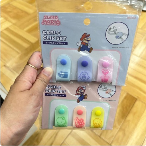 [3/13/2025-09:21-120] Mario Cable Clip Set 3 Pcs 