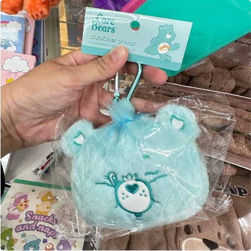[3/13/2025-09:45-190] Carabiner Pouch Care Bears Green